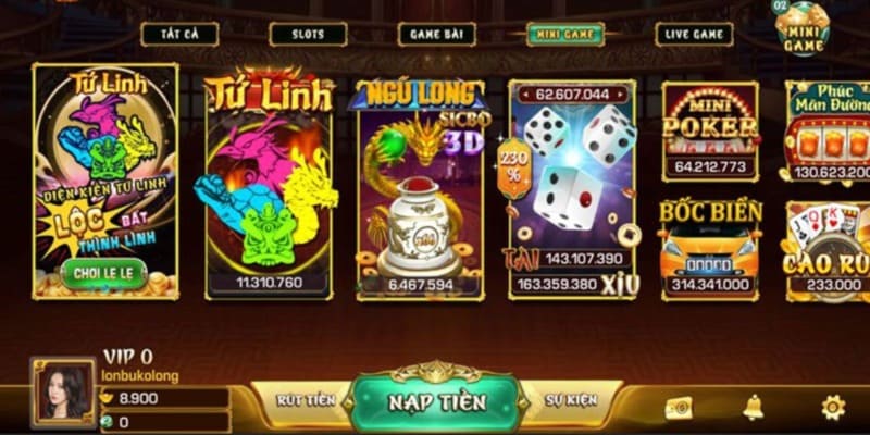 IWIN sở hữu kho game khổng lồ